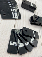 Номерки для ключей 20х50 (Комплект)