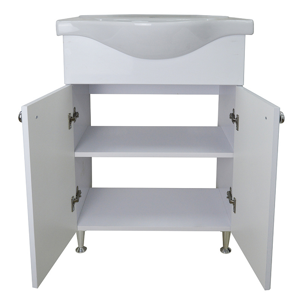 Комплект Тумба Моника New 60 (600х820х460) с раковиноBasic 60 (CS00071366)