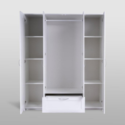 Сириус Шкаф комбинированный 4 двери и 1 ящик