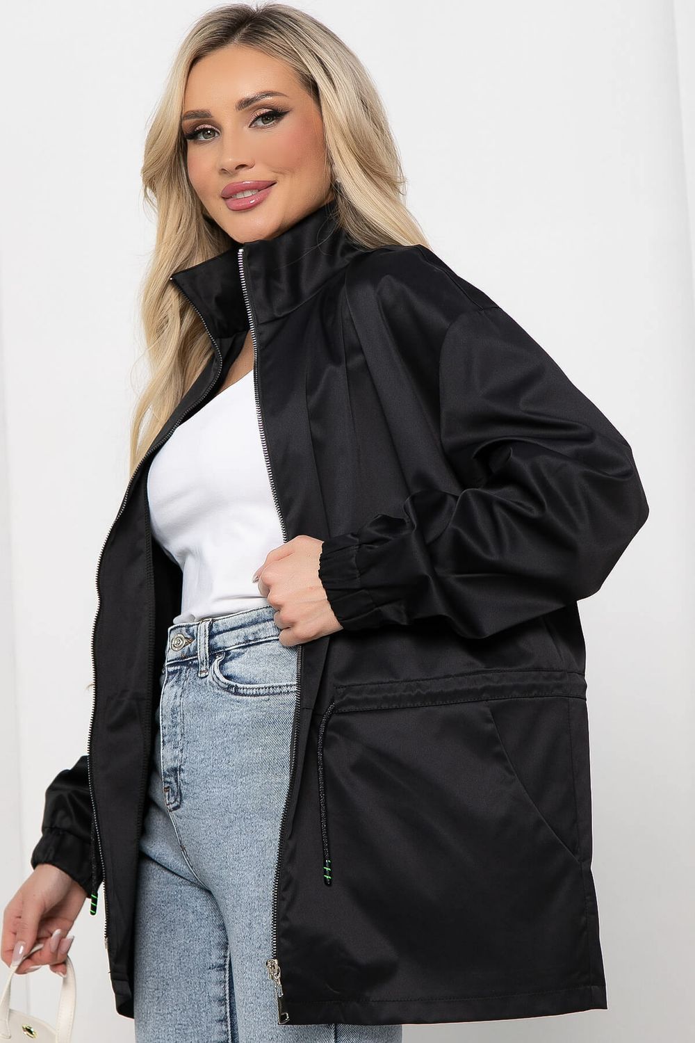 Ветровка "Весенний дождь" (черная) Б8602 LT Collection (Акция)