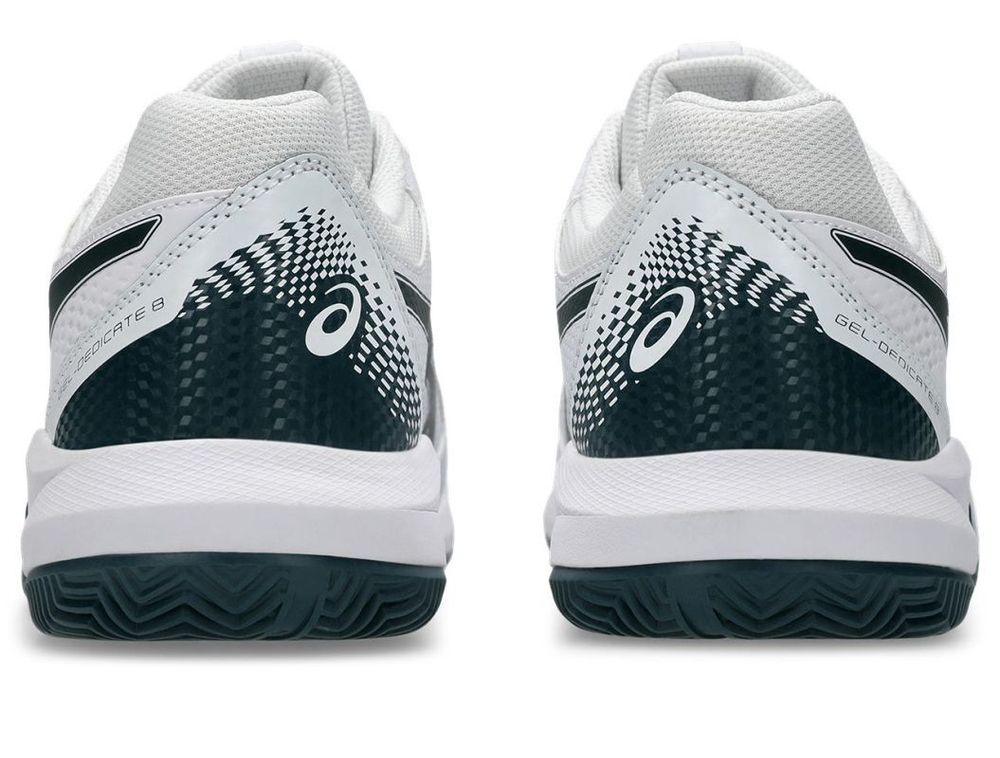 Мужские кроссовки теннисные Asics Gel-Dedicate 8 Clay - белый