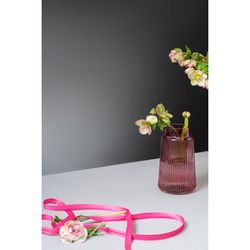 Ваза Noemi, 19 см, бордовая