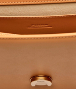 Кожаная сумка-мессенджер love one classic Pinko - коричневый(100053 A0F1)