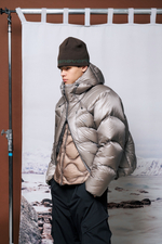 Куртка Nothomme Blue Monte Hooded Extreme Cold Down Jacket «Tibetan Incense Ash»