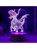 Светильник «Дракон» LED RGB от сети