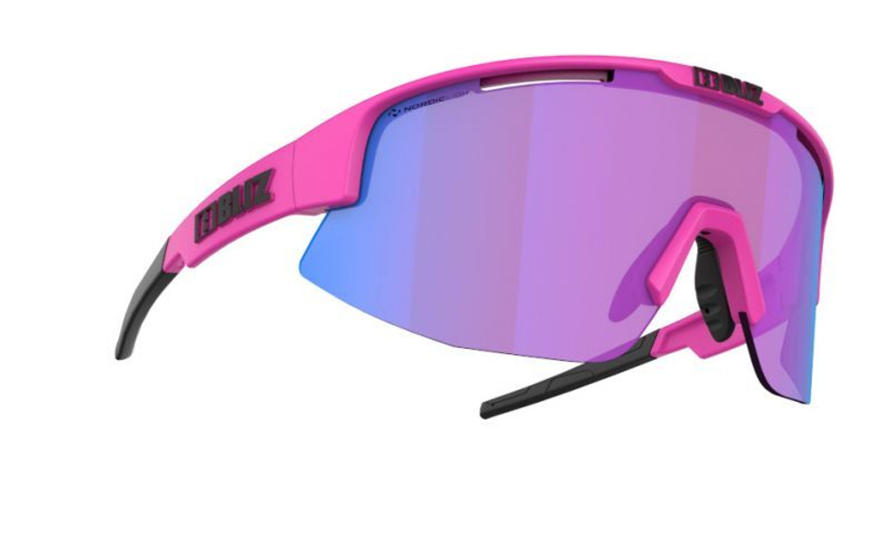 Очки BLIZ MATRIX Nordic Light Begonia: Violet w blue multi, Pink 52104-44N
