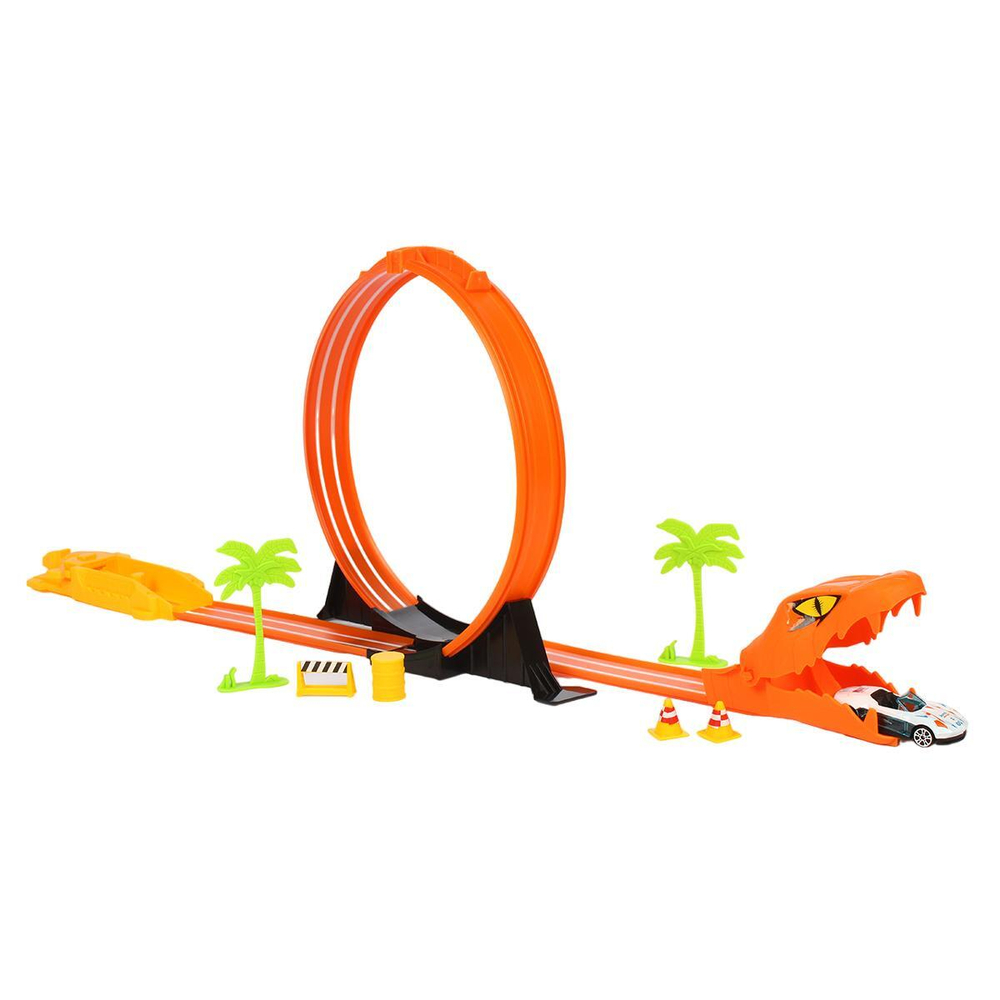 Автотрек Змея +машина, коробка 8862