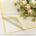 Пленка В листах 20 шт 58 х 58 см с рамкой (Желтый)