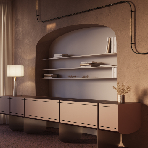 Светильник светодиодный для штанговой системы освещения Maytoni AXITY Points C101CL-L500-12W3-6K-B