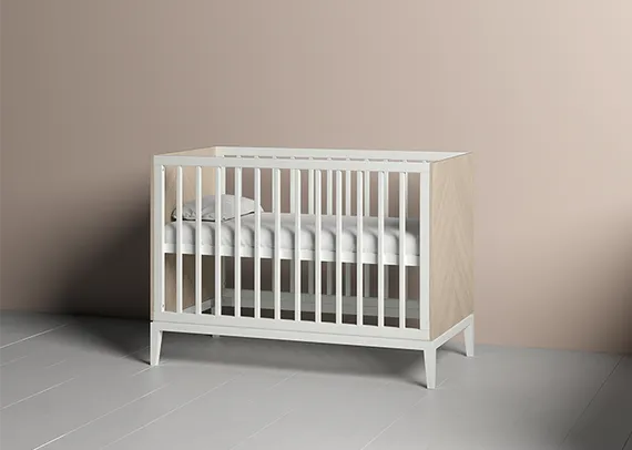 Кроватка Fjord (белый)