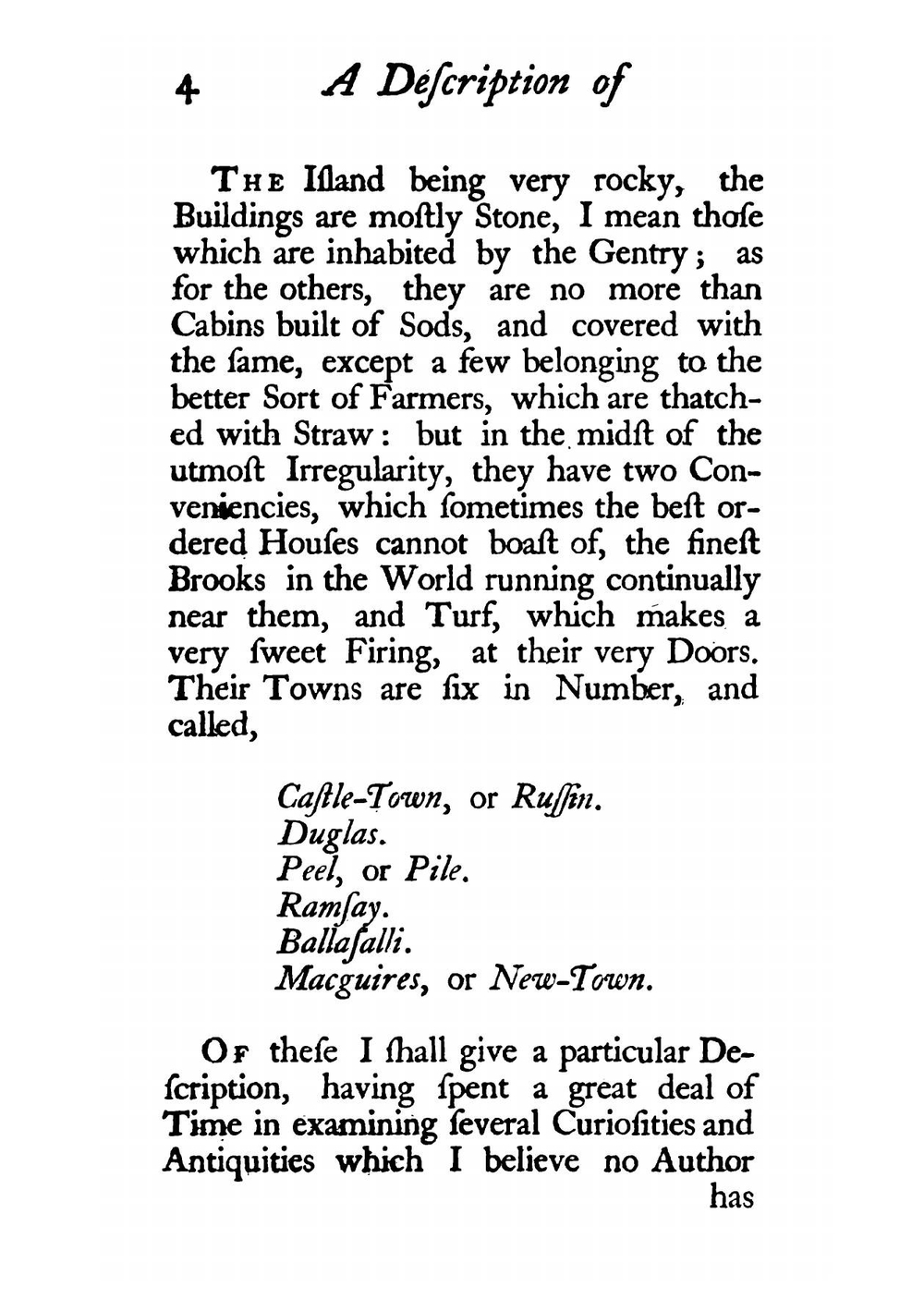 The History And Description Of The Isle Of Man | George Waldron