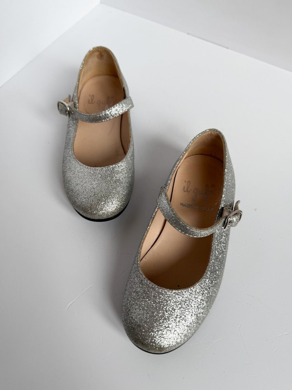 Серебристые туфли Il Gufo, 24