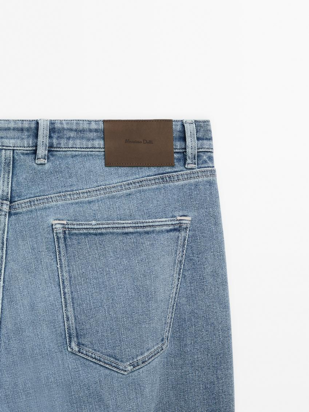 Massimo Dutti Зауженные джинсы, индиго