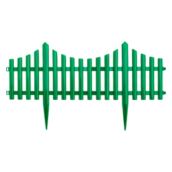 Забор декоративный "Гибкий", 24 х 300 см, зеленый, Россия, Palisad