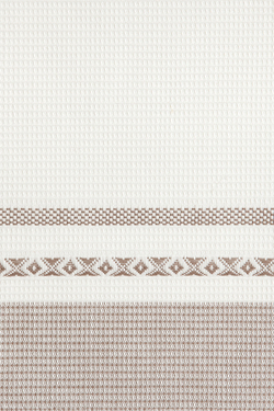 Полотенце кухонное 50х70 Luxberry Breakfast белое Португалия фрагмент