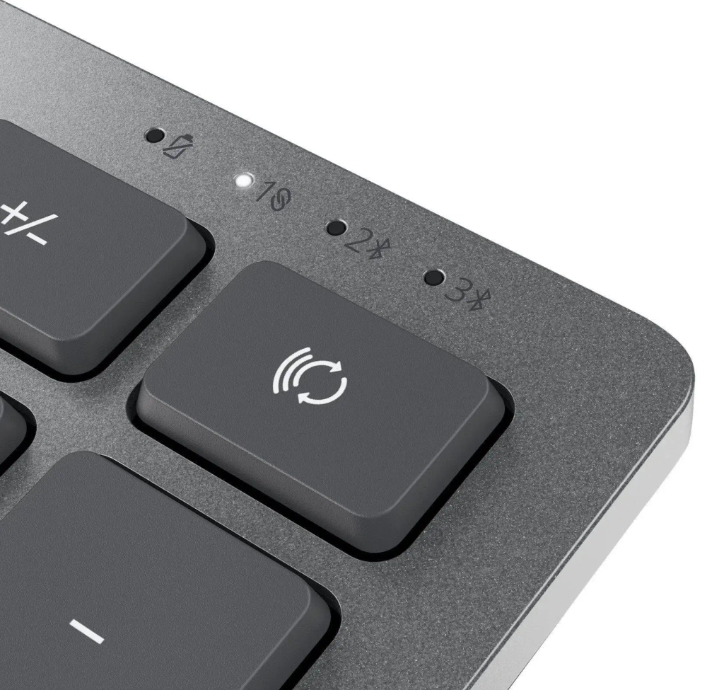 Keyboard Dell/Compact Multi-Device Wireless Keyboard - KB740 - Russian (QWERTY)/Bluetooth