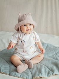 Песочник муслиновый "Радуга" 0+