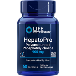 HepatoPro Polyunsaturated Phosphatidylcholine 900 mg 60 softgels Life Extension