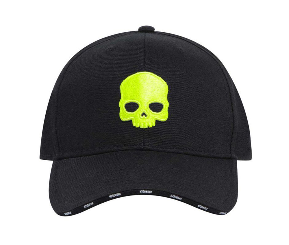 Теннисная кепка Hydrogen Skull Cap - черный