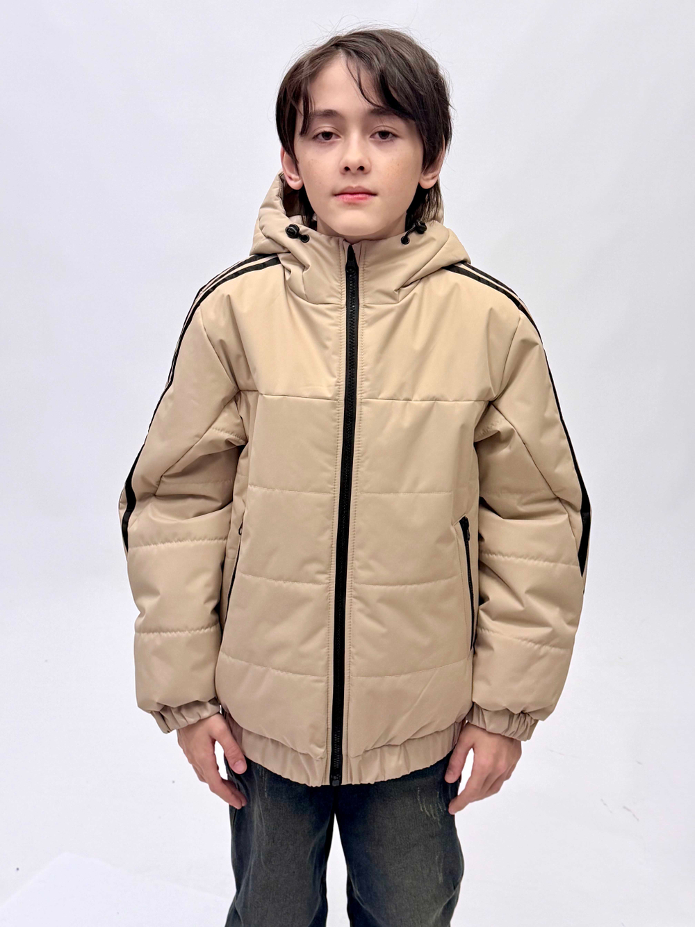 Куртка демисезонная для мальчика 12-18 лет Милашка Сьюзи