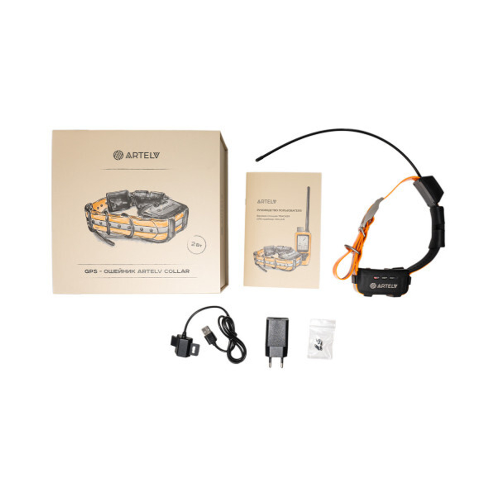 Дополнительный усиленный GPS-ошейник ARTELV COLLAR 2W