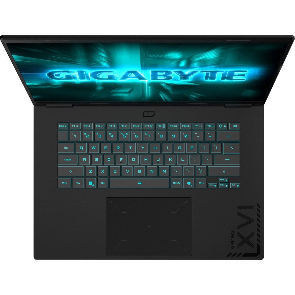 Ноутбук Gigabyte GAMING A16 GA63H Ryzen7 16Gb SSD512Gb RTX5050 8Gb 16" FreeDOS black (3THK3KZ893SD)