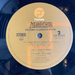Винтажная виниловая пластинка LP Creedence Clearwater Revival Mardi Gras (Japan 1972) (No Obi)