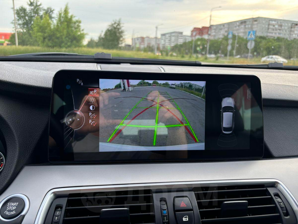 Магнитола для BMW 5 GT-серии F07 2012-2016 (NBT) - Teyes LUX ONE 360 монитор 12.3" 2K QLED на Android 10, 6/128Гб, CarPlay, 4G SIM-слот, 4 камеры в комплекте