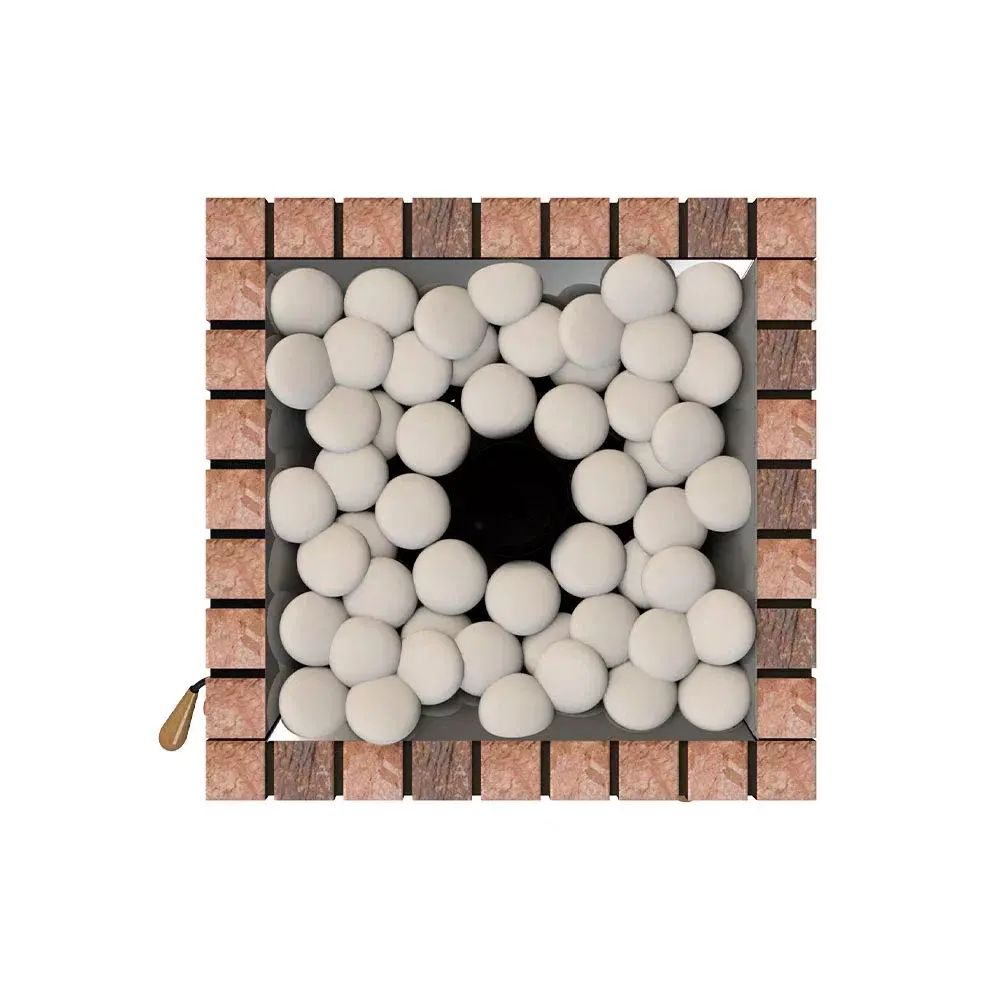 Дровяная банная печь Grill'D Retro World Short