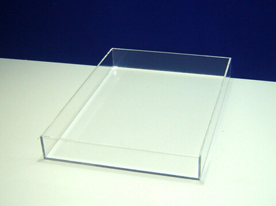 Лоток для эбру А3 425х303х46 мм внутренний размер прозрачный