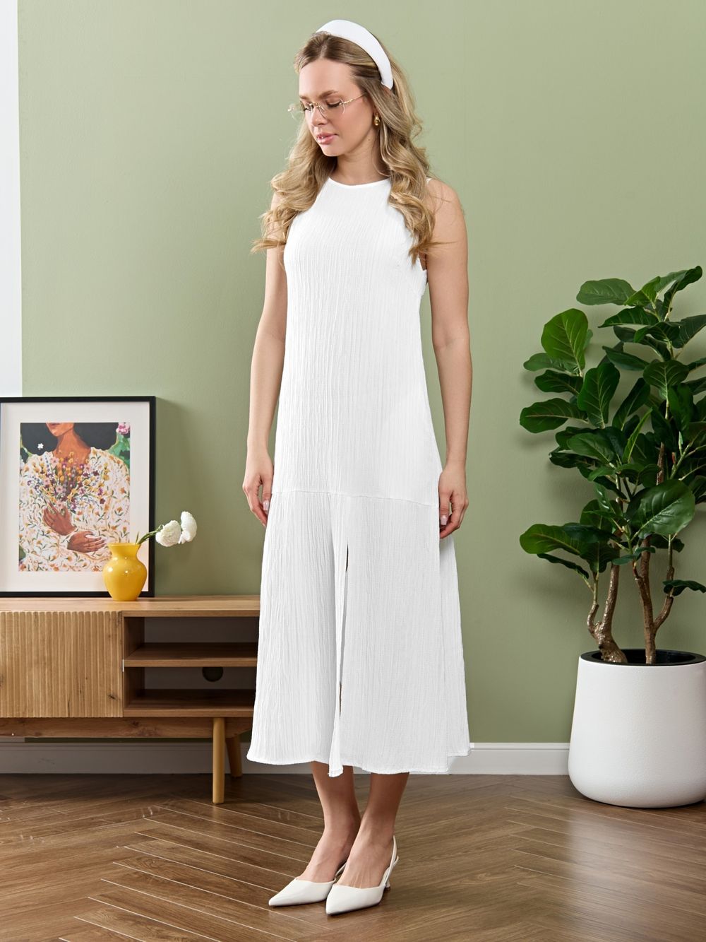 Сарафан Сиеста-1 Виотекс БЕЛЫЙ