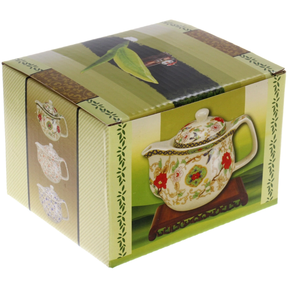 Чайник заварочный керамический 350мл с ситом «Лимоны»