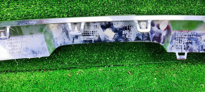 Накладка заднего бампера Mercedes GLS x166 (2015-2019)