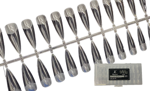 Типсы KYASSI гелевые 240шт RAPID FORMS 5В1