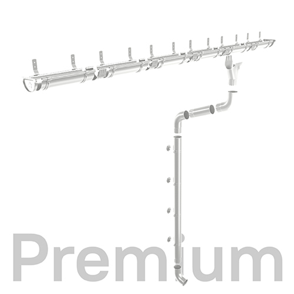 Комплект AVIATOR PREMIUM 6 м (Пломбир 9010)