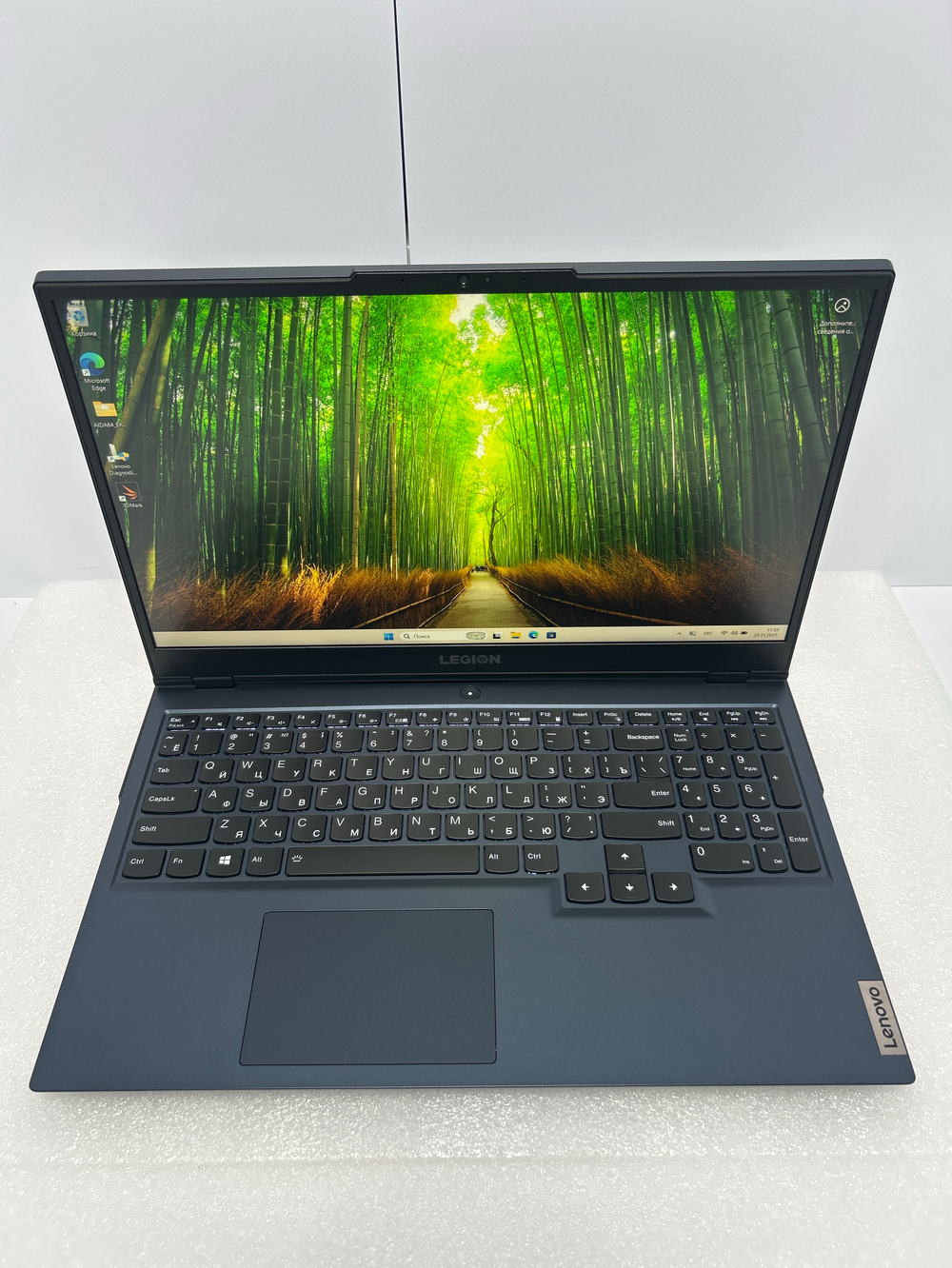 Ноутбук Lenovo Legion 5 15ACH6A (82NW001GRU) 15.6"/ AMD Ryzen 7 5800H/RAM 32GB/SSD 1024GB/ AMD Radeon Rx 6600M 8 ГБ/1920*1080/IPS 165HZ /Windows 11/Подсветка кл-ры: LED/темно-синий