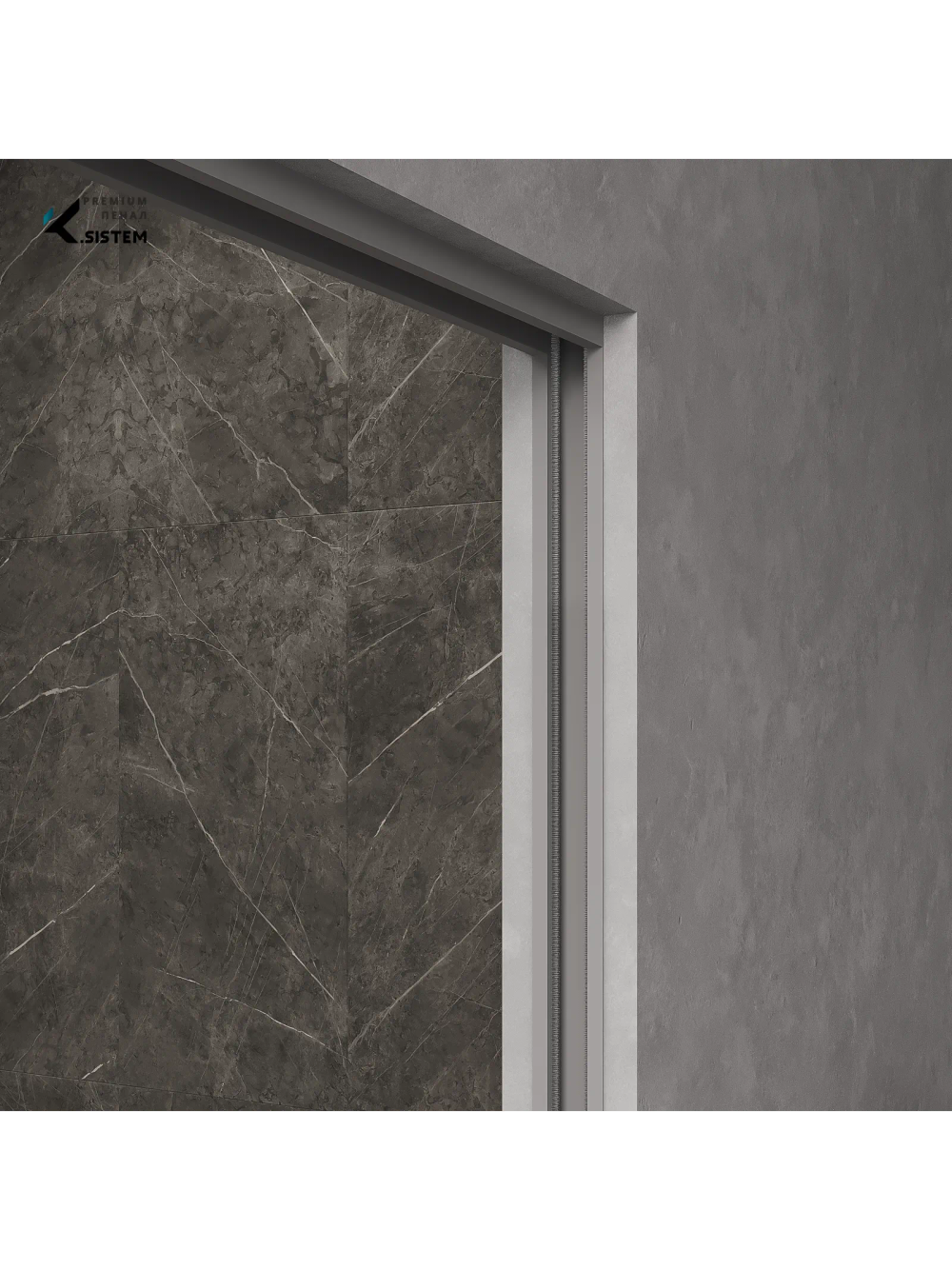 Универсальный пенал для раздвижных дверей ZADOOR (полотно: высота 2000-3000мм; ширина 600-1200мм)