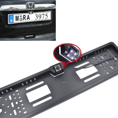 A2258 Рамка для номера CR144 с камерой заднего вида 170˚+ ночная подсветка EURO