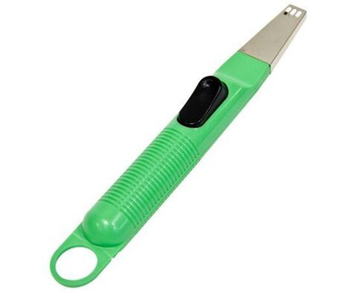 Пьезозажигалка ENERGY JZDD-21-G, зеленая 157423