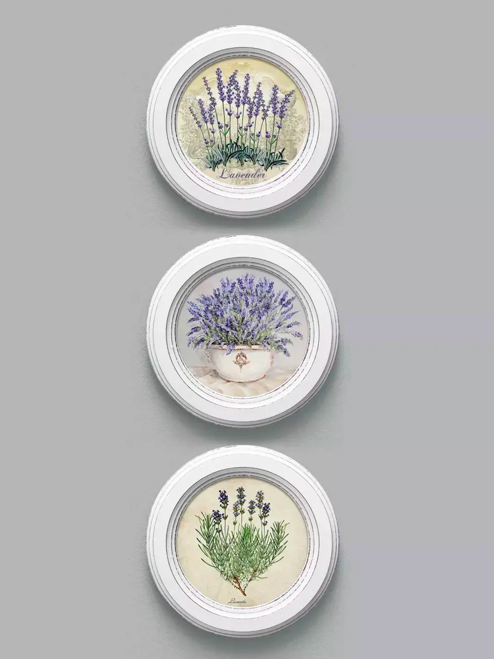 Картины на стену интерьерные на холсте 3 шт. 17.5 см