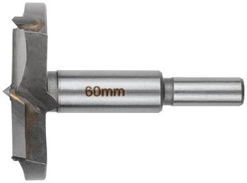 Сверло Форстнера (фреза) с карбидными вставками 60 мм