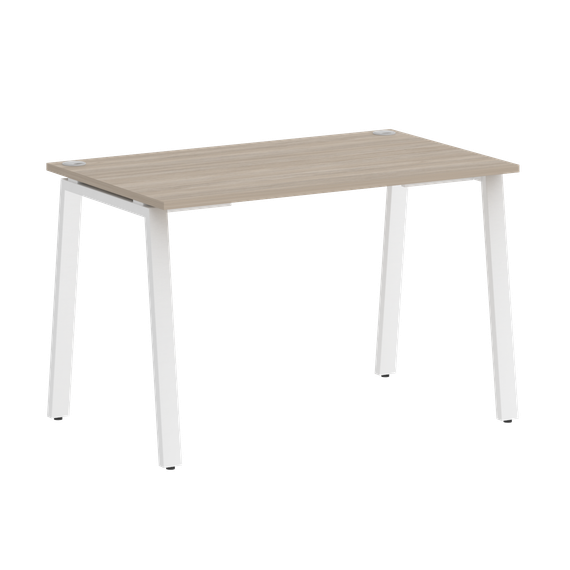 Home Office Стол письменный VR.SP-3-118.A Дуб Аттик/Металл Белый 1180*720*750