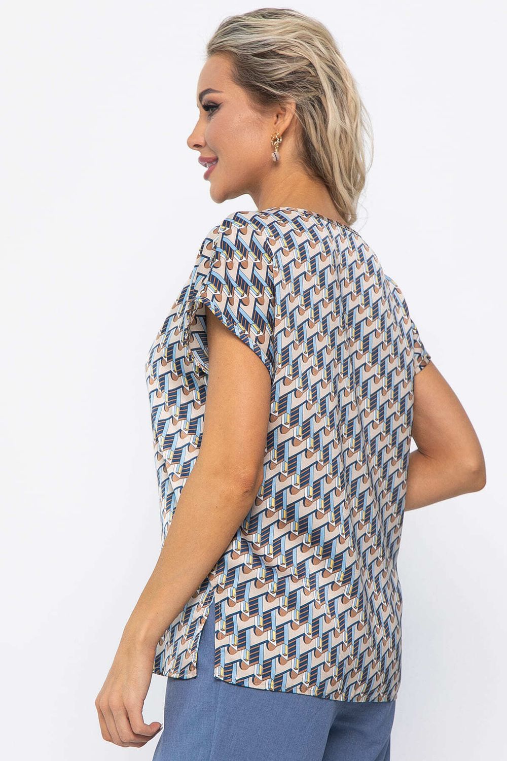 Блуза Покоряя сердца (мультиколор) Б13541-1М LT Collection