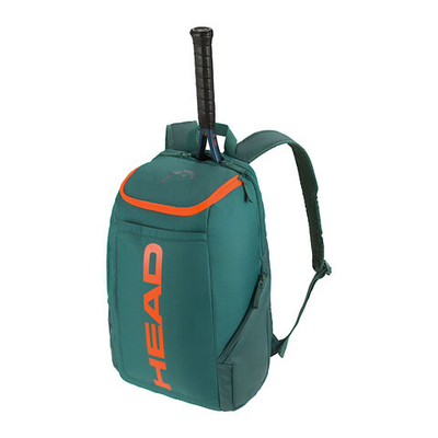 Теннисная сумка HEAD Pro 28L Backpack - Green, Orange
