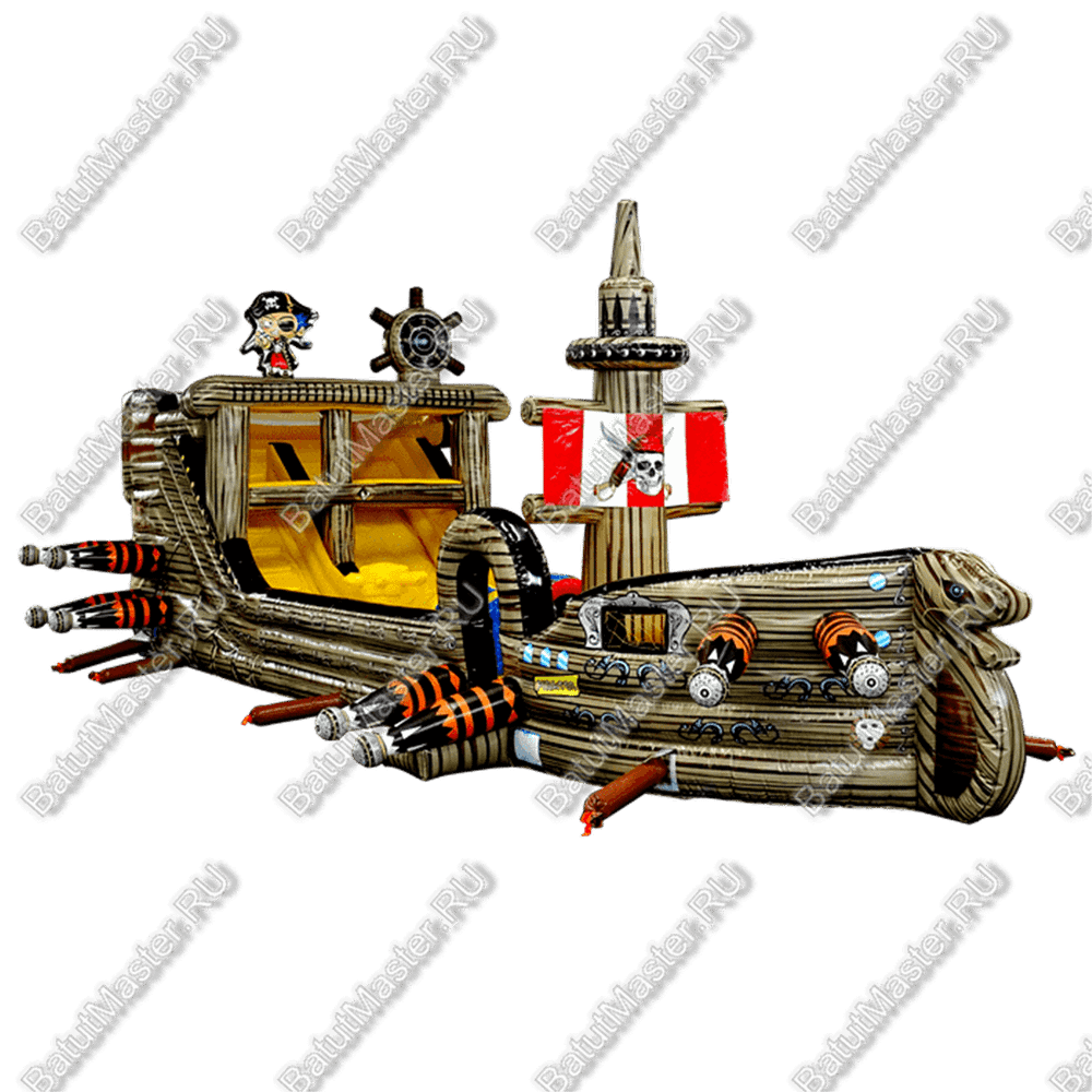 Надувной корабль "Пират Черная Борода"