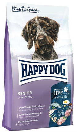 Happy Dog Fit & Vital Senior (птица, лосось, рыба, ягненок, мидии)