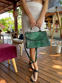 Сумка из кожи питона BG-469
