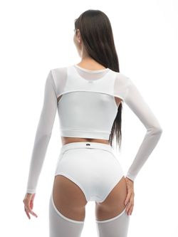 Болеро Sport Shadow сетка, Белый