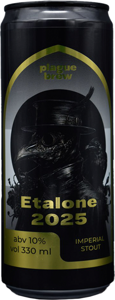 Пиво Плейг Эталон 2025 / Plague Etalone 2025 0.33 - банка
