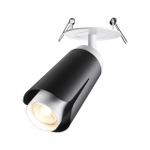 370832 SPOT NT22 509 черный Светильник встраиваемый IP20 GU10 9W 220V TULIP